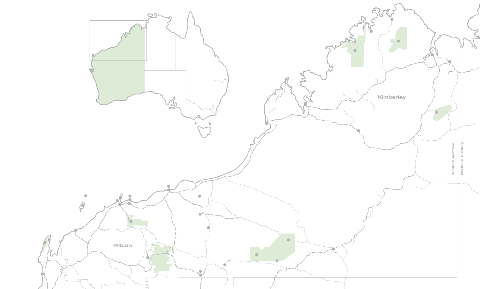 pilbara map